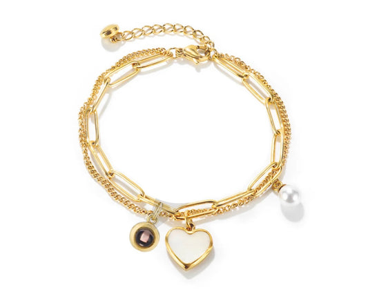 Pulsera con charms