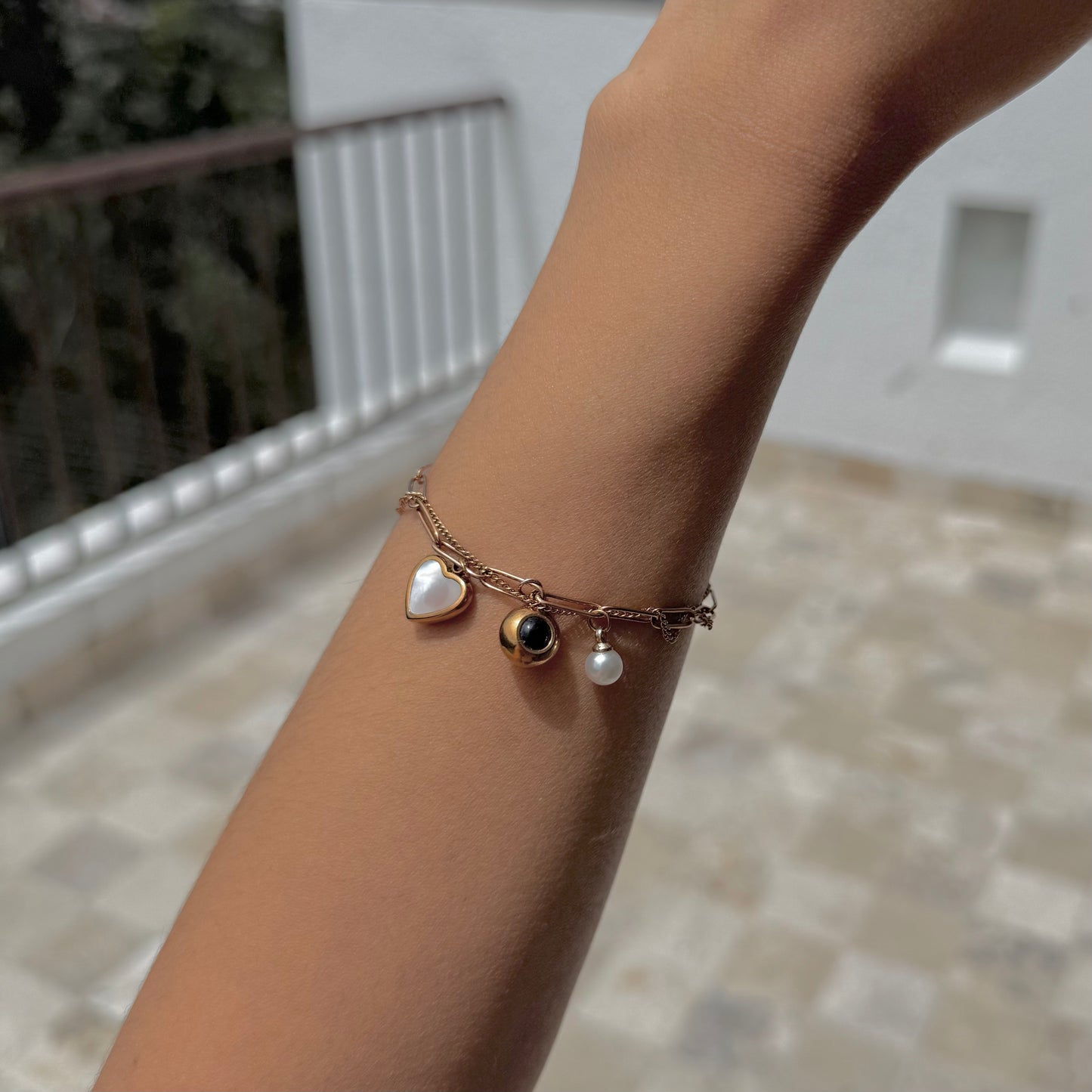Pulsera con charms